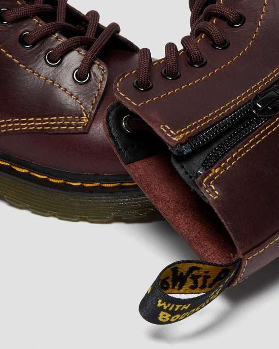 Botines Dr. Martens 1460 Pablo Niño Vino MX-98240